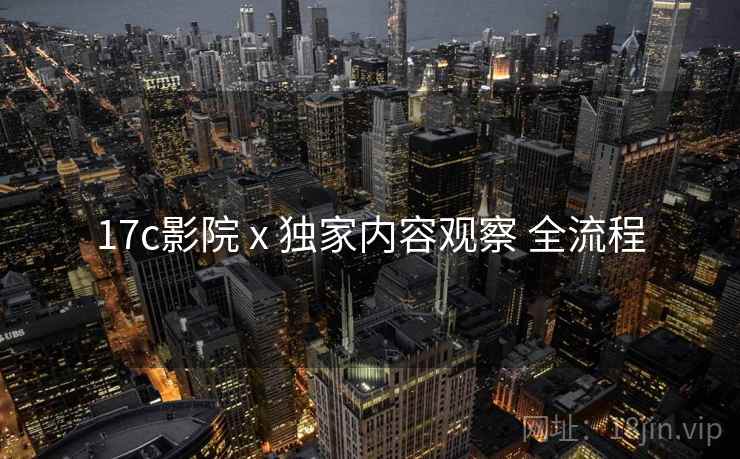 17c影院 x 独家内容观察 全流程