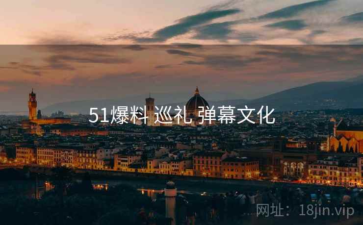 51爆料 巡礼 弹幕文化