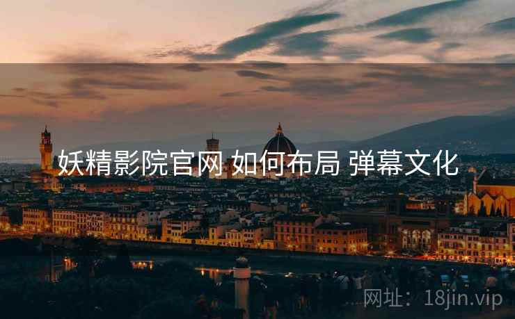 妖精影院官网 如何布局 弹幕文化